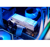 DDR5 Kingston FURY Beast RGB Kit 32Go 2x16Go 5600Mhz CL36 Blanc