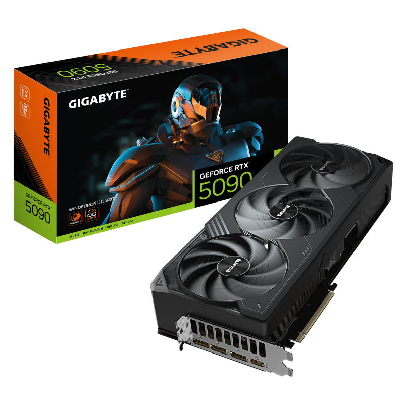 Carte Graphique Gigabyte RTX 5090 WINDFORCE OC 32G