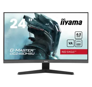 Ecran iiyama 24" G-Master GC2480HSU-B1 CURVED 1920x1080 180Hz 0.5ms