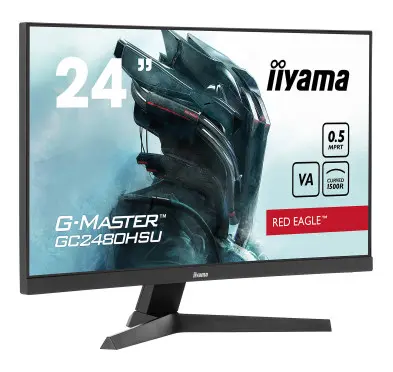 Ecran iiyama 24" G-Master GC2480HSU-B1 CURVED 1920x1080 180Hz 0.5ms