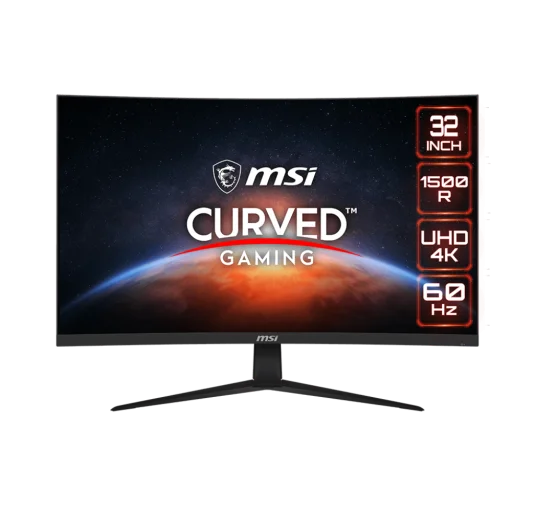Ecran MSI 32" Optix G321CUV CURVED Gaming 4K 3840x2160