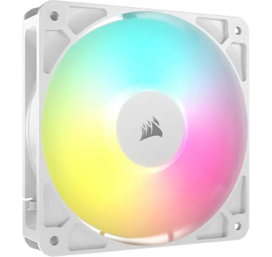 Ventilateur Corsair RS120 ARGB 120mm Blanc