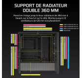 Boitier Corsair FRAME 4000D RS ARGB Noir