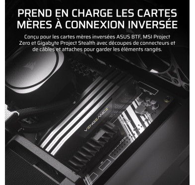 Boitier Corsair FRAME 4000D RS ARGB Noir
