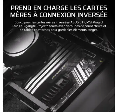 Boitier Corsair FRAME 4000D RS ARGB Noir