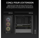 Boitier Corsair FRAME 4000D RS ARGB Noir