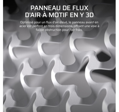 Boitier Corsair FRAME 4000D RS ARGB Blanc