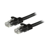 Cable Réseaux RJ45 25cm Droit Cat6A S/FTP Blindé Noir Cable Réseaux RJ45 25cm Droit Cat6A S/FTP Blindé Noir