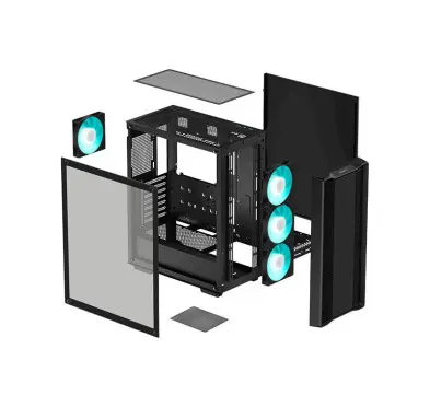 Boitier DeepCool CC560 V2 Noir
