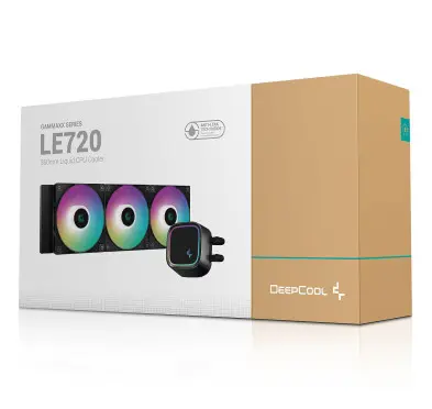 WaterCooling DeepCool LE720 ARGB Noir 360mm