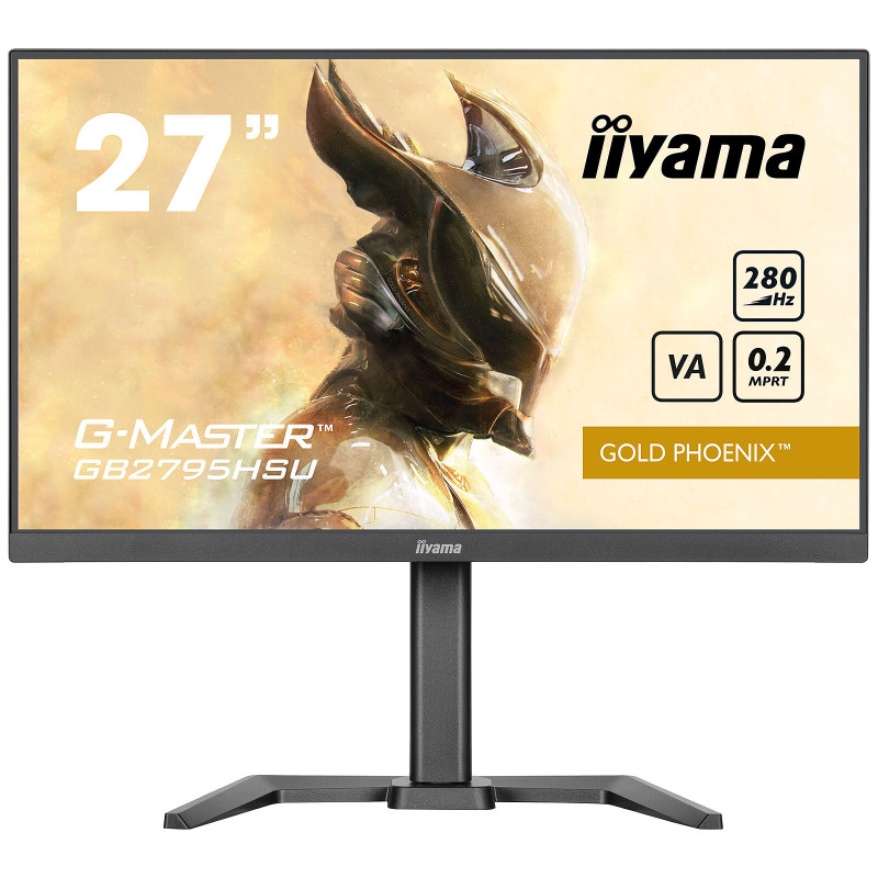 Ecran iiyama 27" G-Master GB2795HSU-B1 1920x1080 280Hz 0.2ms Ecran iiyama 27" G-Master GB2795HSU-B1 1920x1080 280Hz 0.2ms