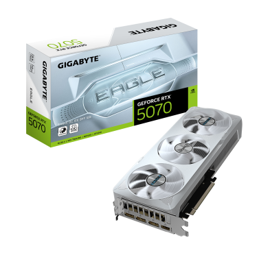 Carte Graphique Gigabyte RTX 5070 EAGLE OC ICE 12G