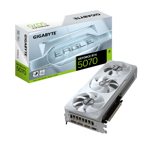 Carte Graphique Gigabyte RTX 5070 EAGLE OC ICE 12G