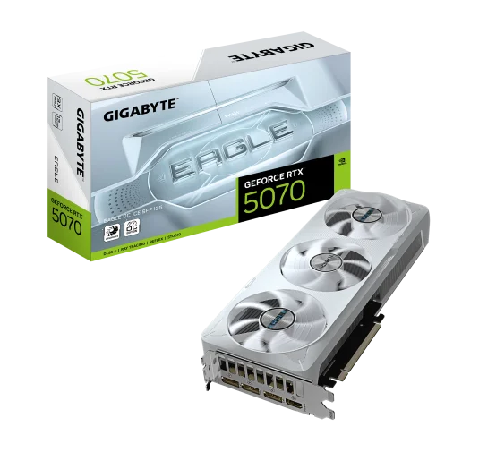 Carte Graphique Gigabyte RTX 5070 EAGLE OC ICE 12G