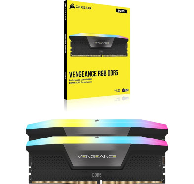 DDR5 Corsair Vengeance RGB Kit 32Go 2x16Go 5600Mhz CL40 XMP