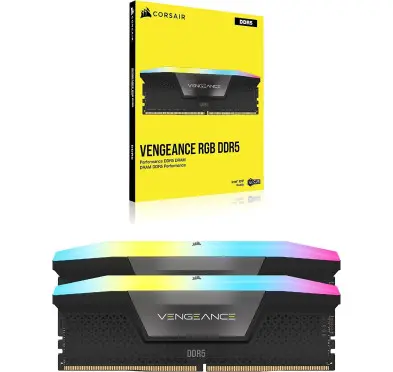 DDR5 Corsair Vengeance RGB Kit 32Go 2x16Go 5600Mhz CL40 XMP