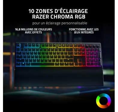Clavier Razer Ornata V3 RGB