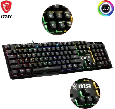 Clavier MSI Vigor GK41 Gaming (Kailh Red)