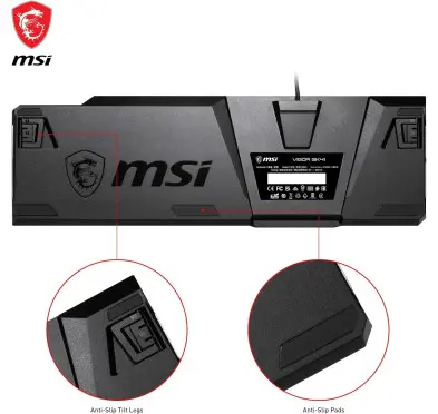 Clavier MSI Vigor GK41 Gaming (Kailh Red)