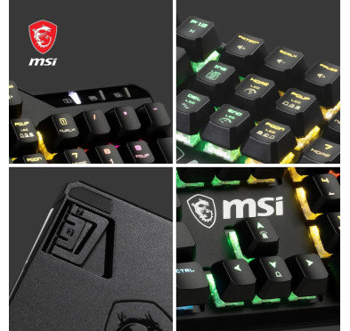 Clavier MSI Vigor GK41 Gaming (Kailh Red)
