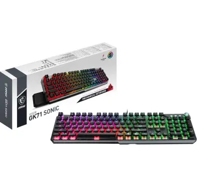 Clavier MSI Vigor GK71 Sonic RED
