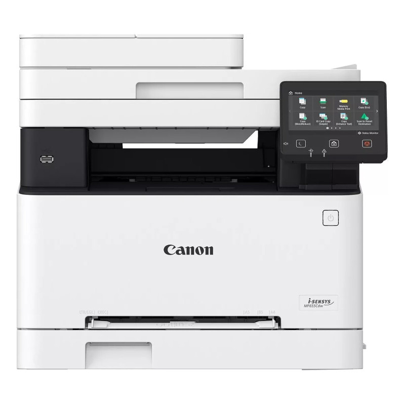 Imprimante Canon MF655Cdw 3 en 1 Laser Couleur Réseaux RJ45 Wifi