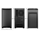 Boitier Be Quiet Pure Base 501 Airflow Window Noir Boitier Be Quiet Pure Base 501 Airflow Window Noir