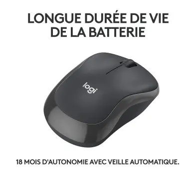 Souris Logitech Wireless Mouse M240 Silent Graphite Bluetooth