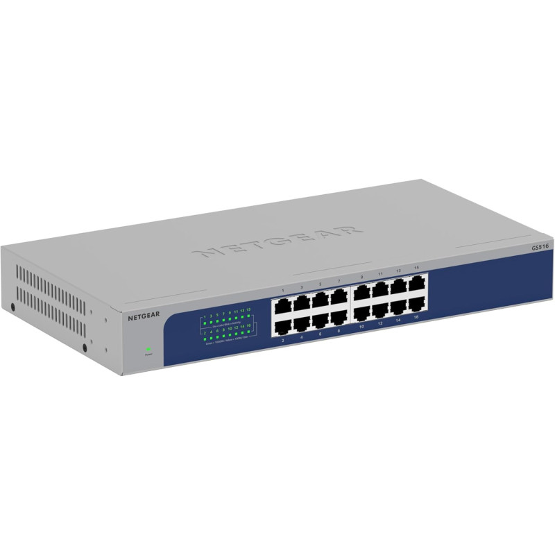 Switch RJ45 Netgear JGS516-300EUS 10/100/1000 Mbps 16 Ports Rackable