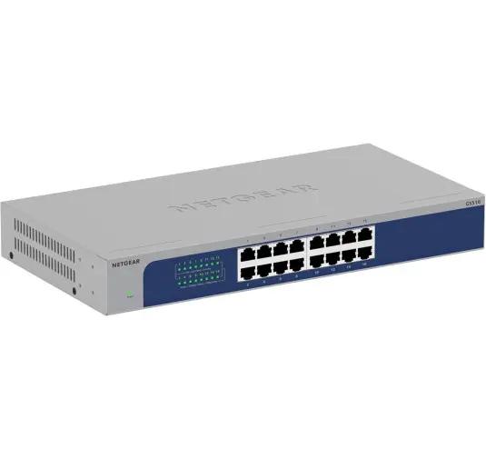 Switch RJ45 Netgear JGS516-300EUS 10/100/1000 Mbps 16 Ports Rackable