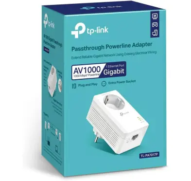 1x CPL TP-Link 1000Mbits Prise 220V TL-PA7017P
