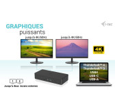 Station d'Accueil i-tec USB-C Dual 4K HDMI DP PD100W Station d'Accueil i-tec USB-C Dual 4K HDMI DP PD100W