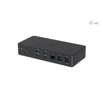 Station d'Accueil i-tec USB-C Dual 4K HDMI DP PD100W