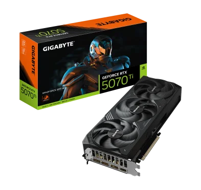 Carte Graphique Gigabyte RTX 5070 Ti WINDFORCE 16G