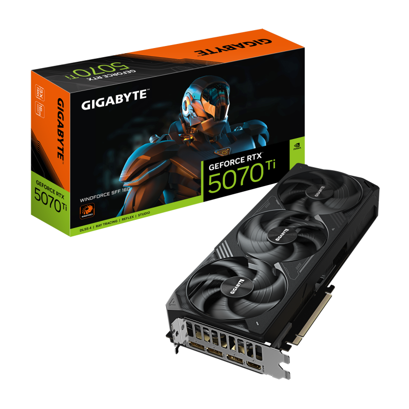 Carte Graphique Gigabyte RTX 5070 Ti WINDFORCE 16G