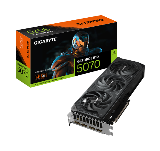 Carte Graphique Gigabyte RTX 5070 WINDFORCE OC 12G