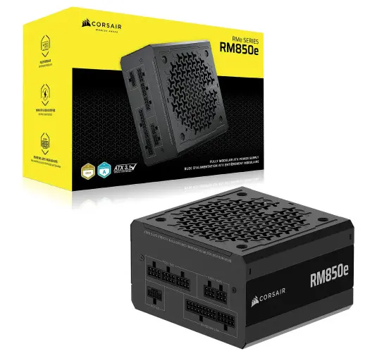 Alimentation Corsair RM850e (2025) 850 Watts 80Plus Gold ATX 3.1