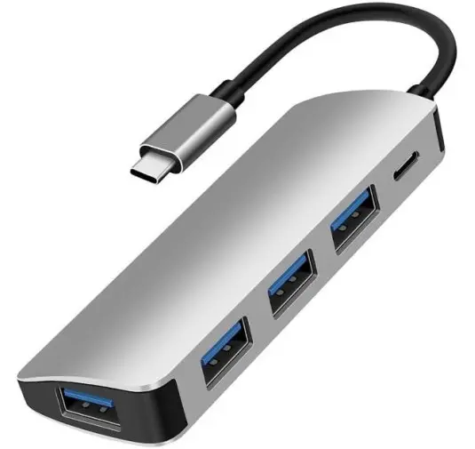 HUB D2 Diffusion Type-C 4 x USB A + Type C PD 100W
