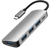 HUB D2 Diffusion Type-C 4 x USB A + Type C PD 100W HUB D2 Diffusion Type-C 4 x USB A + Type C PD 100W