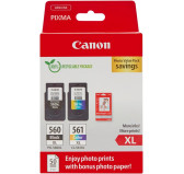 Pack Cartouche Canon PG-560 XL Noir + CL-561 XL Couleurs