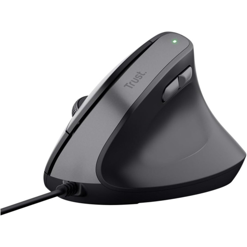 Souris Trust Bayo II Ergonomique Verticale Noir