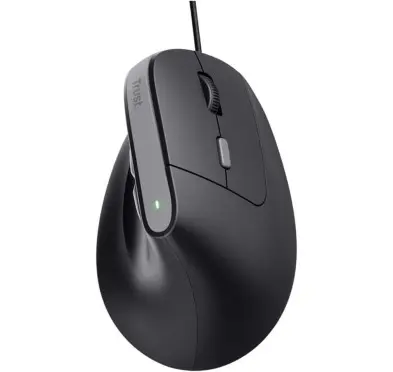 Souris Trust Bayo II Ergonomique Verticale Noir