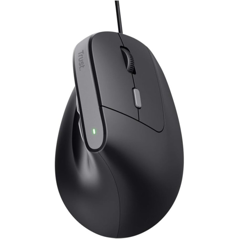 Souris Trust Bayo II Ergonomique Verticale Noir Souris Trust Bayo II Ergonomique Verticale Noir