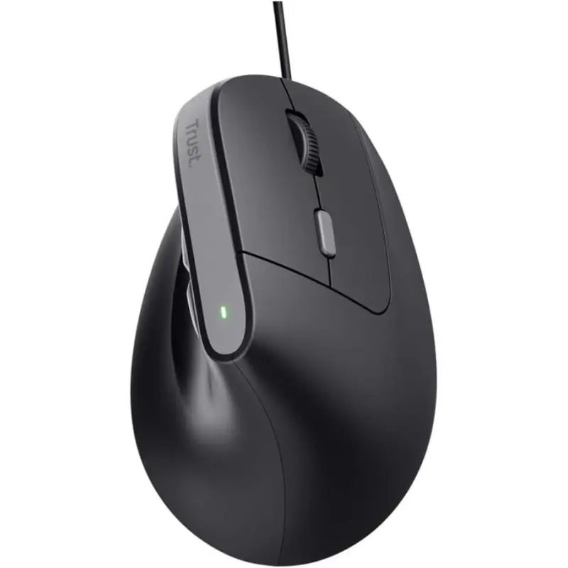 Souris Trust Bayo II Ergonomique Verticale Noir Souris Trust Bayo II Ergonomique Verticale Noir