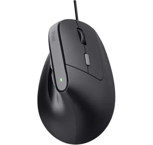 Souris Trust Bayo II Ergonomique Verticale Noir