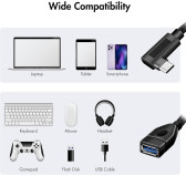 Adaptateur LogiLink CU0100 USB Type-C coudé vers USB A 3.2 OTG Adaptateur LogiLink CU0100 USB Type-C coudé vers USB A 3.2 OTG
