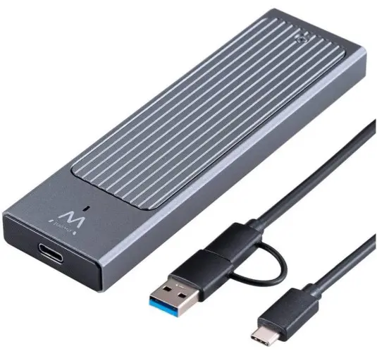 Boitier Externe USB 3.2 Type-C M.2 Nvme Ewent EW7022