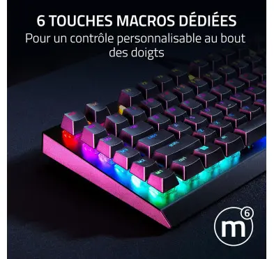 Clavier Razer BlackWidow V4 X Chroma RGB (Green Switch)