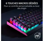 Clavier Razer BlackWidow V4 X Chroma RGB (Green Switch) Clavier Razer BlackWidow V4 X Chroma RGB (Green Switch)