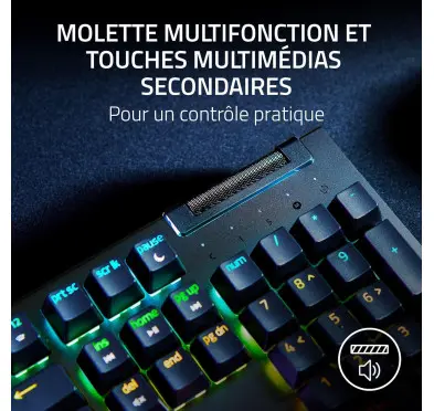 Clavier Razer BlackWidow V4 X Chroma RGB (Green Switch)